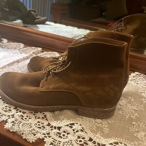 Womens Patricia nash factory distressed lace up boots